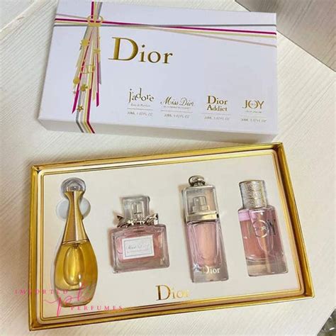 dior fragrance gift set|christian dior perfume sampler set.